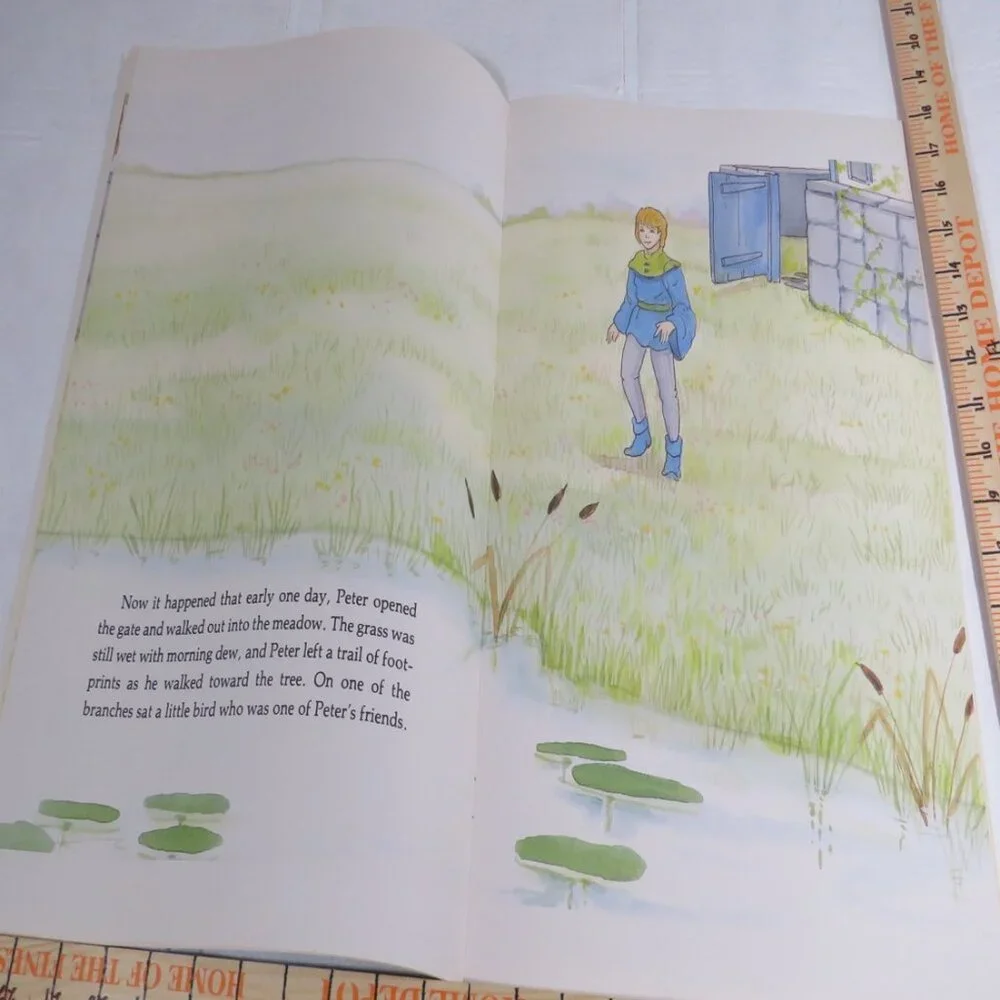 Peter and the Wolf BIG BOOK (almost 2 feet tall) Classroom Size